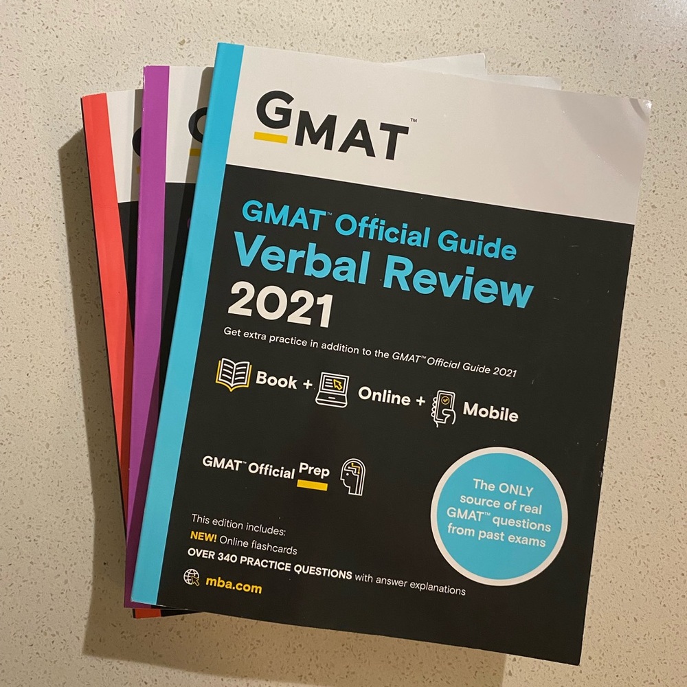 2021 GMAT Official Guide Books